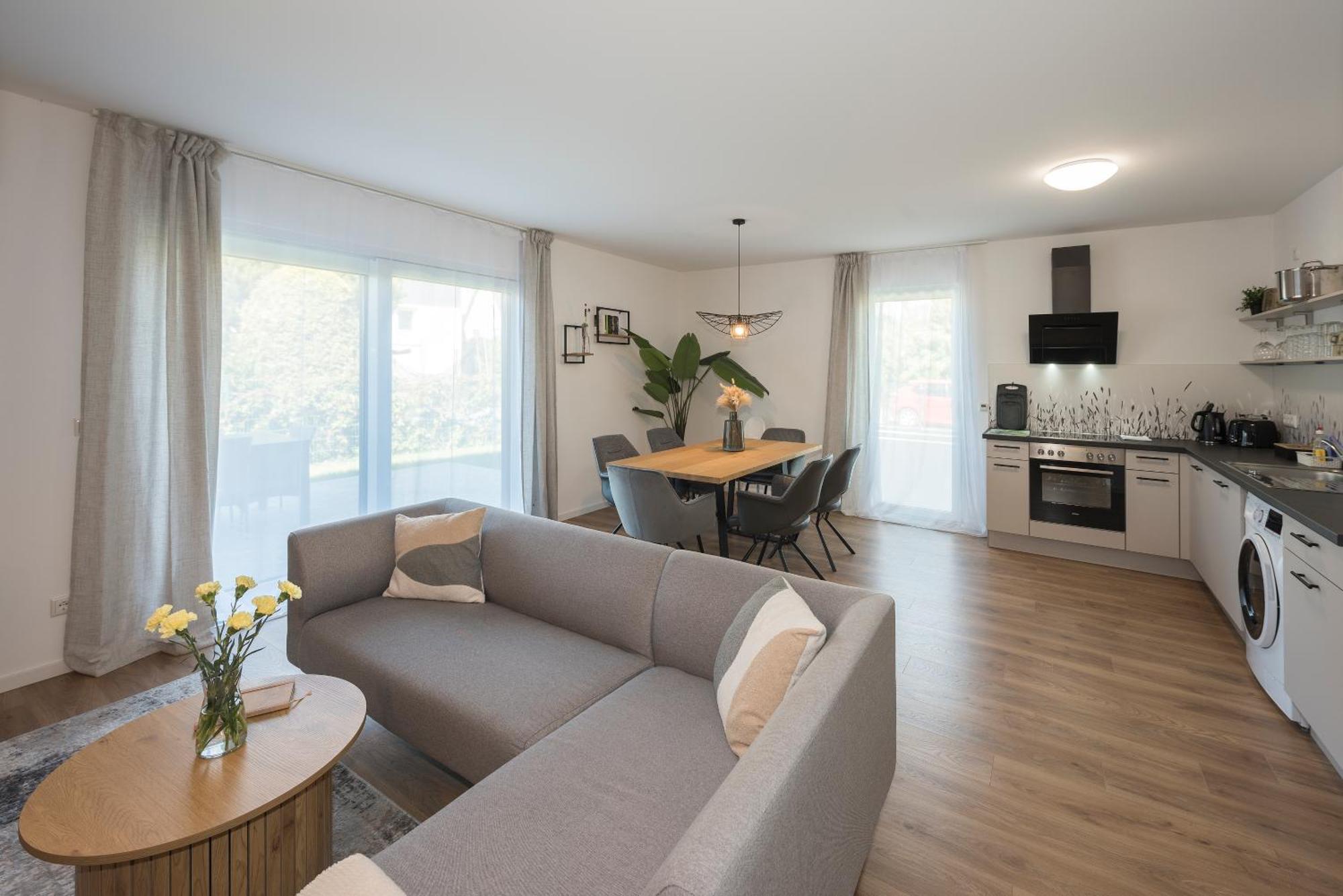 Bohnapartments Haus Zocheblick - 2 Kostenlose Parkplaetze - Sehr Ruhig - 4 Schlafzimmer - Neubau - Vollausstattung - Wlan ホッペガルテン エクステリア 写真